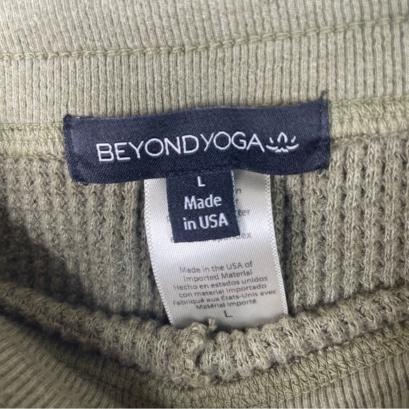 New Beyond Yoga Weekend Sweatpant Size Large GF1166 - Picture 2 of 6